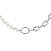 Collier Rebecca Femme Diva Pearls in Aluminium Perla BDAKBB05 - BDAKBB05
